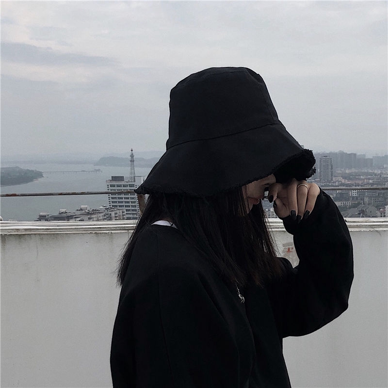 Nón Tai Bèo Vành Rộng Thời Trang Harajuku 22019