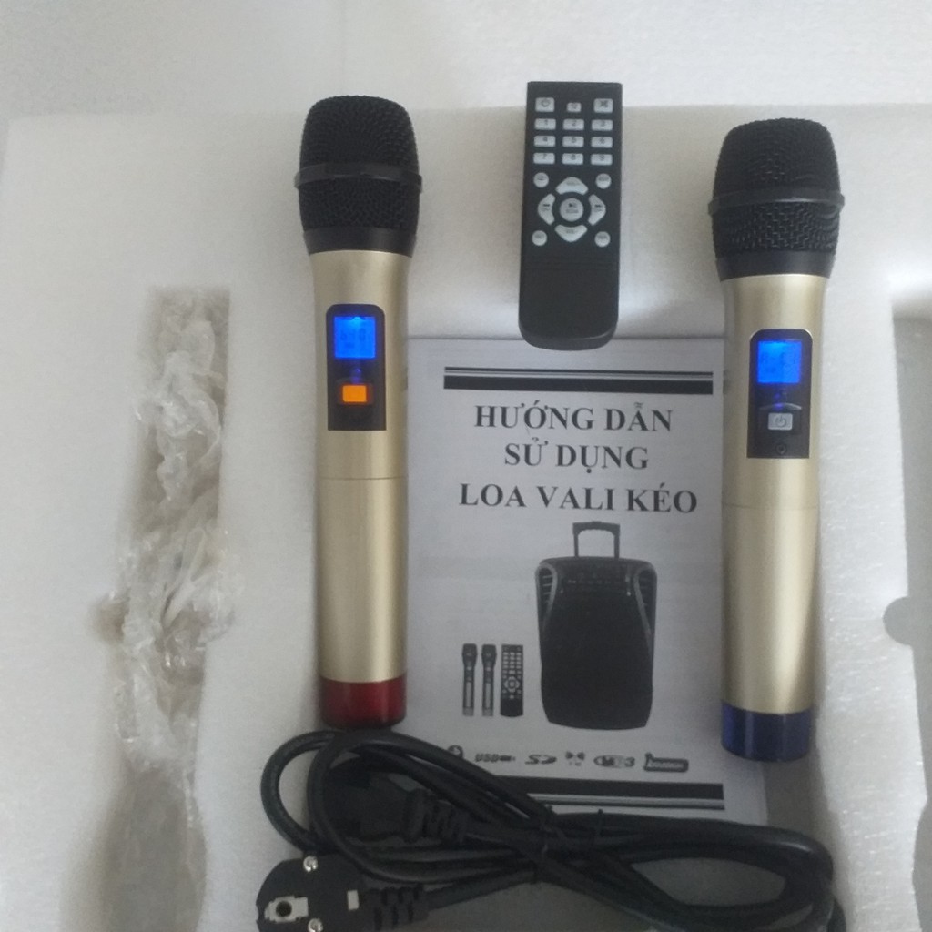 Loa kéo di động bluetooth ariying công suất lớn hát karaoke rất hay