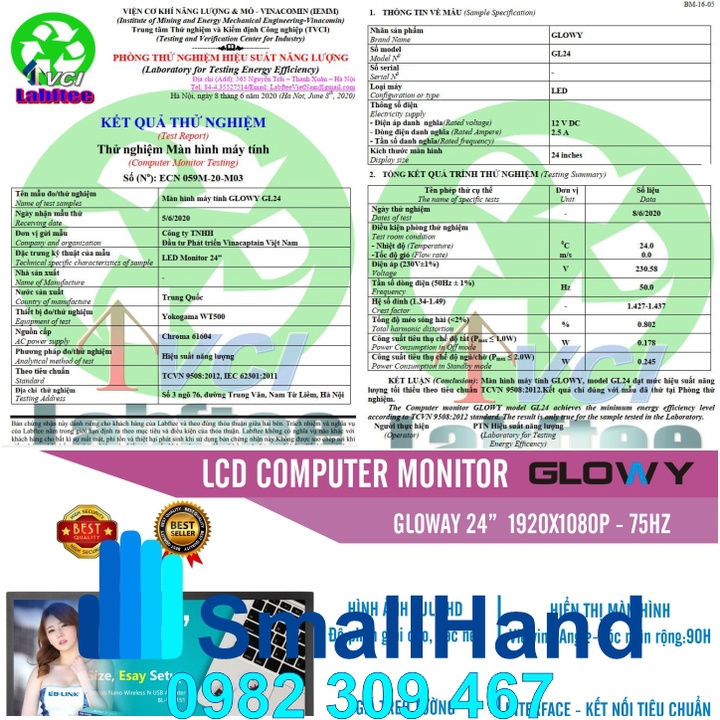 Màn hình Led Gloway Full size 17” | 19” | 20” | 22” | 24” | 27” – Chính hãng Gloway – Bảo hành 24 tháng – Full HD