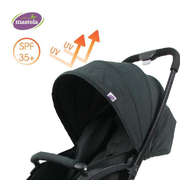 Xe đẩy cho bé sơ sinh 2 chiều vải chống tia UV hiệu Mastela Premium T05S - Bảo hành 12 tháng - siêu nhẹ 5.4kg- gập gọn