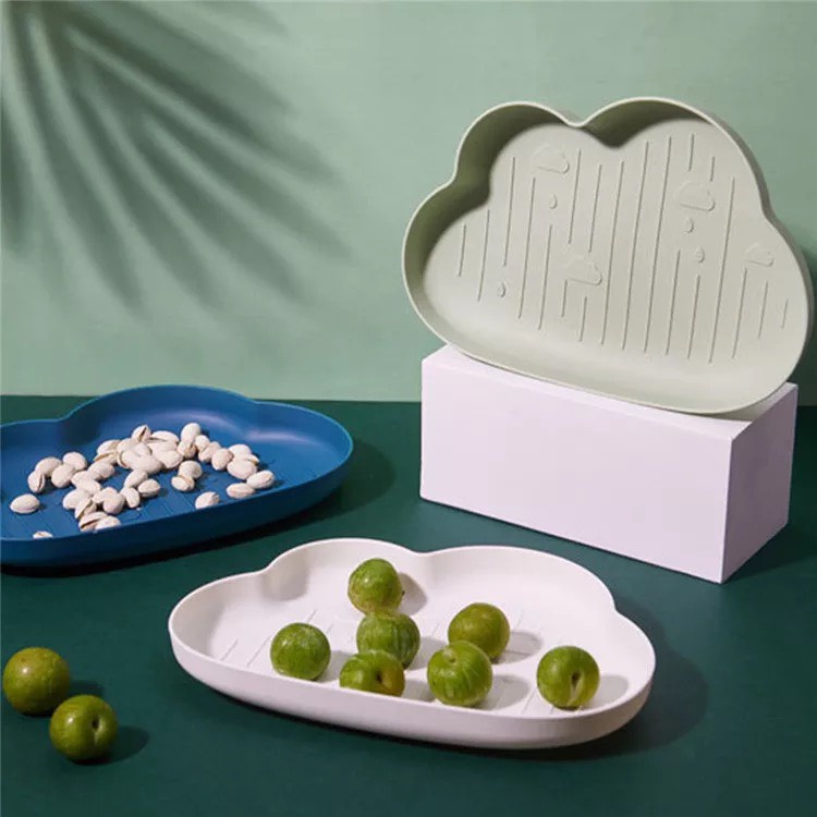 Khay nhựa trang trí hình đám mây