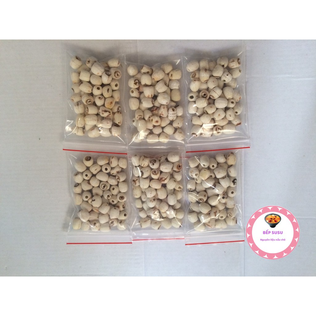 Hạt sen khô Đồng Tháp loại 1 100g, 500g