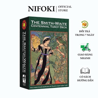Bộ Bài The Smith Waite Tarot Centennial Edition Nifoki size Gốc B4