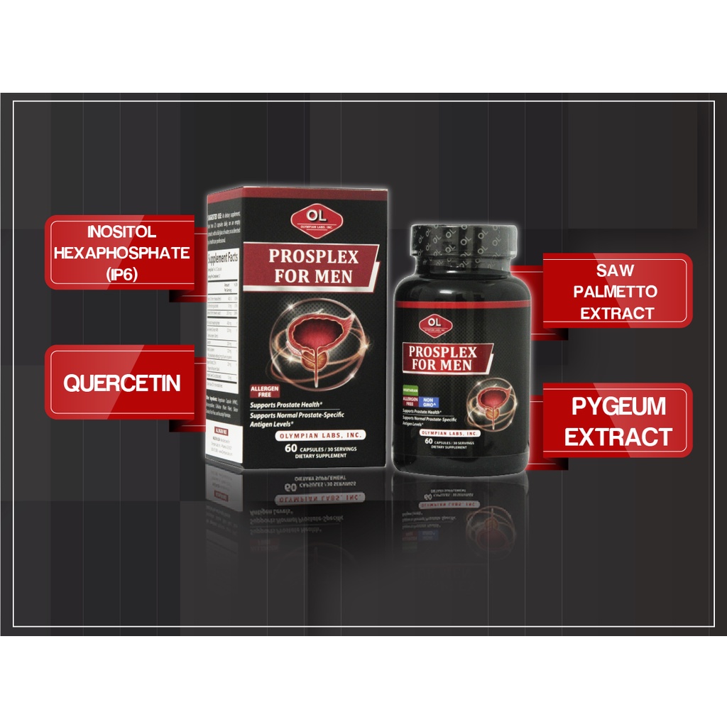 Viên Uống Hỗ Trợ Tiền Liệt Tuyến Olympian Labs Prosplex For Men Tăng Cường Sinh Lý Nam 30 Viên