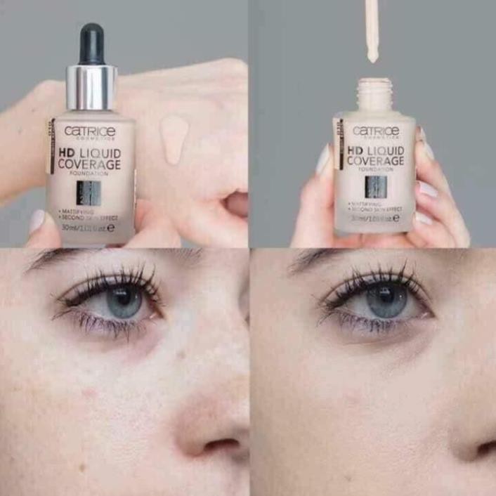 [HÀNG CHÍNH HÃNG] Kem Nền Catrice 24H-kem nền kiềm dầu độ che phủ cực cao | BigBuy360 - bigbuy360.vn