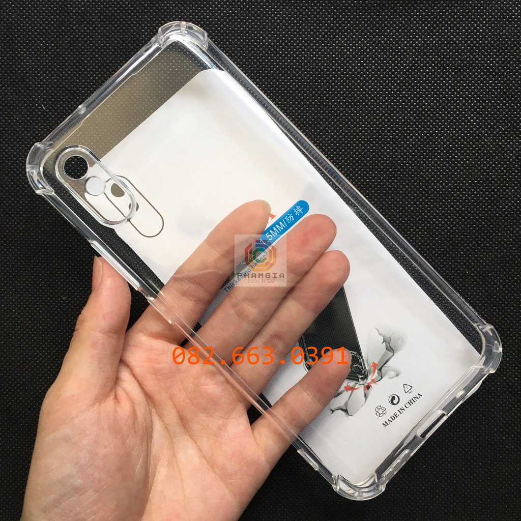 Ốp lưng Xiaomi Redmi 9A chống sốc và loại dẻo trong bảo vệ cam bền đẹp