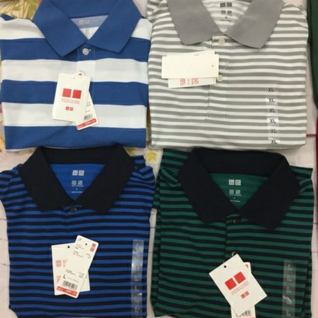 Áo sọc nam Uni_ HÀNG chuẩn Nhật