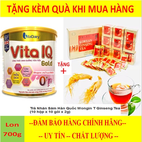 Sữa Vita IQ Gold 0+_700g