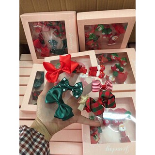 SET KẸP TÓC GIÁNG SINH ĐÁNG YỆU CHO BÉ