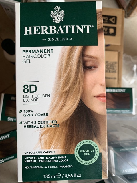 THUỐC NHUỘM THẢO DƯỢC HERBATINT PHỦ BẠC BỀN MÀU - CÁC MÀU MỚI LẠ | BigBuy360 - bigbuy360.vn