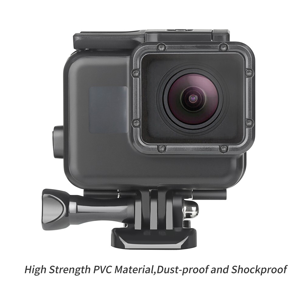 Ốp Lưng Chống Nước 45m Cho Go Pro Hero 7 6 5 Black Action Camera Dưới Nước Go Pro 5