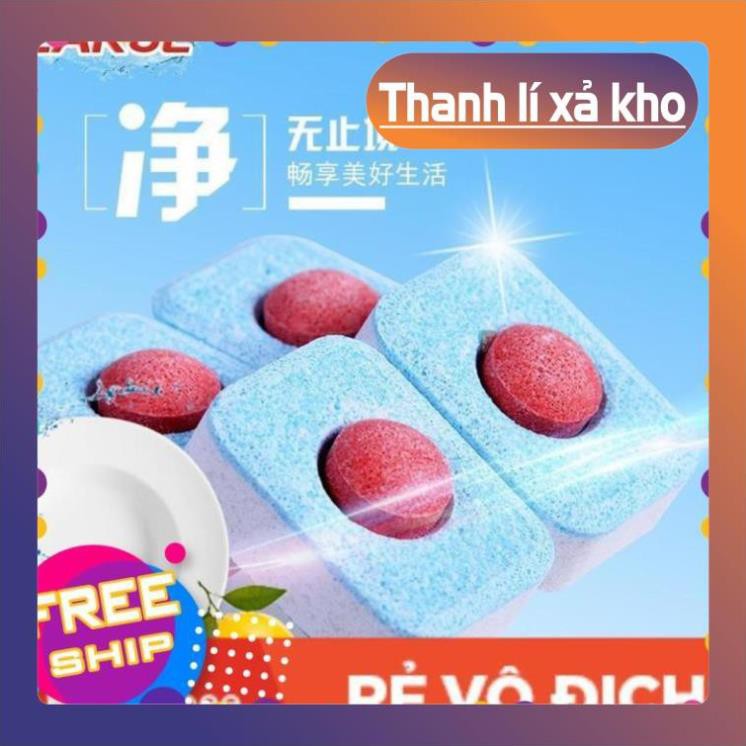 [Diệt Khuẩn] Viên rửa chén LARGE 5in1 ,Siêu Sạch,Siêu Tiết Kiệm