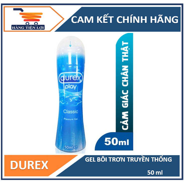 Gel Durex Play classic Intimate 50ml - mẫu mới nắp ấn