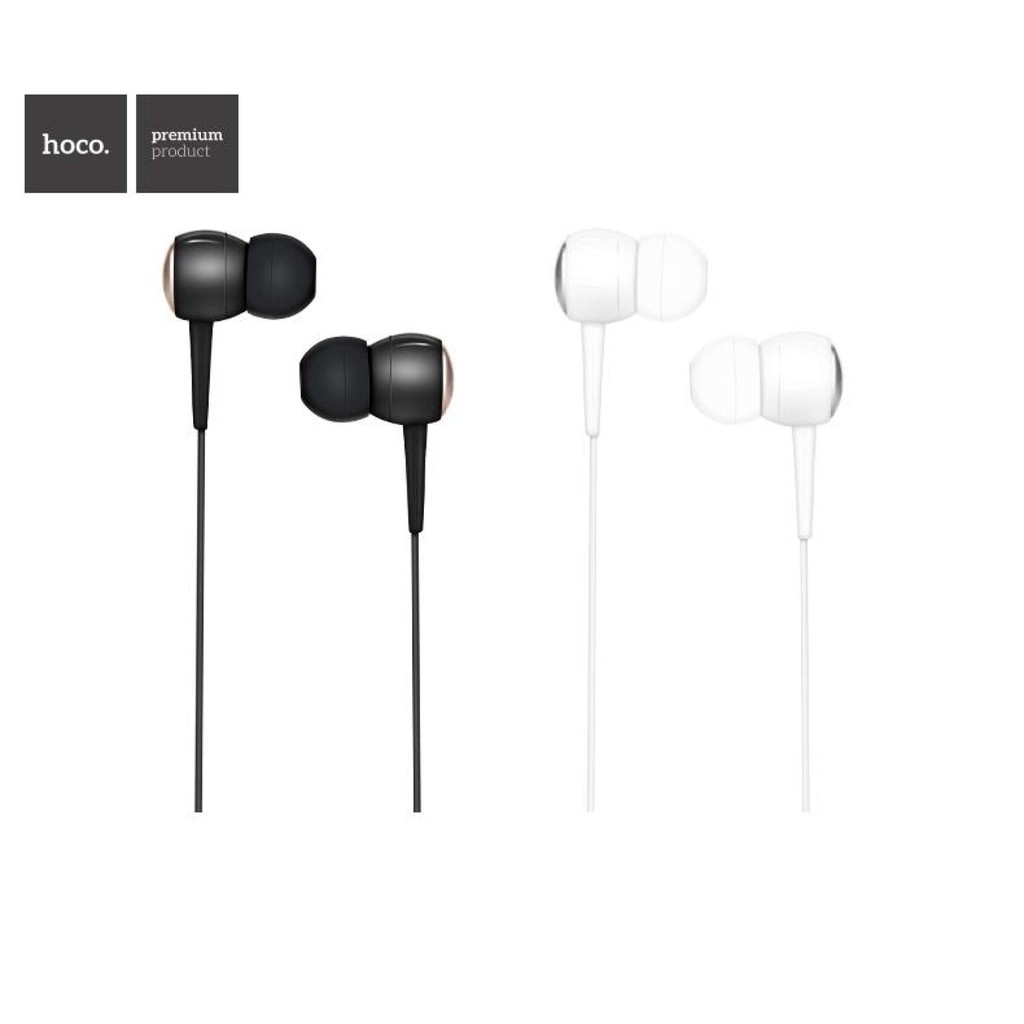 Tai nghe nhét tai Hoco M19 cho IOS và Android super bass jack 3.5mm tương thích các dòng điện thoại di động