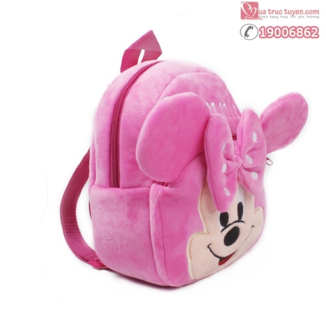 Balo chuột Minnie màu hồng và màu đỏ - loại nhỏ ( bé 0-2 tuổi )