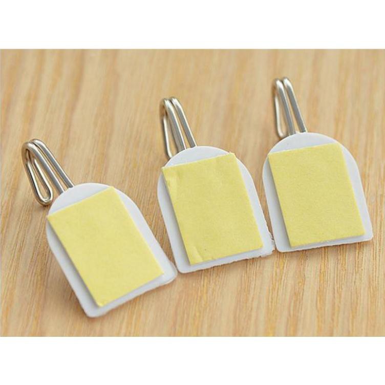 Vỉ 6 Móc Dán Tường MOC01 Cho Vật Dụng Nhẹ