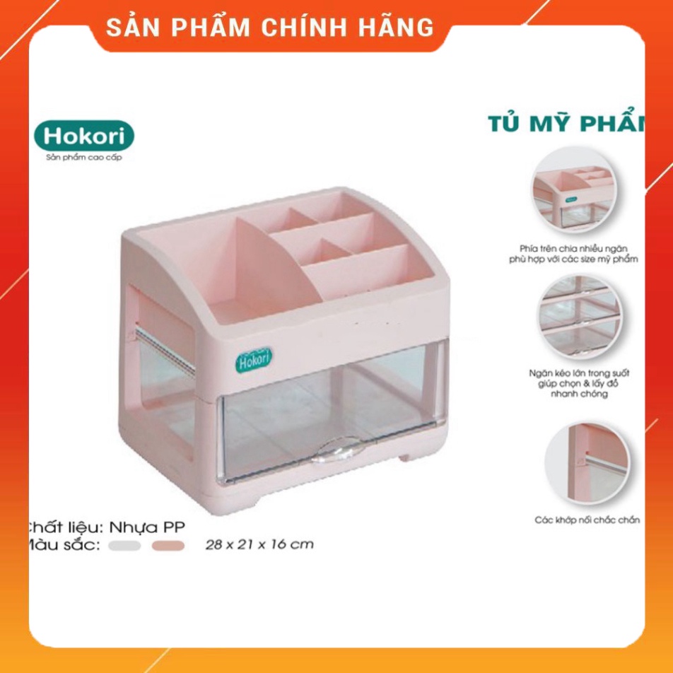 Tủ đựng hóa mỹ phẩm thời thượng Việt Nhật (3636), Kệ đựng mĩ phẩm, đồ make up nhiều lớp -Buôn rẻ 01549 [Hỏng/Vỡ 1 đổi 1]