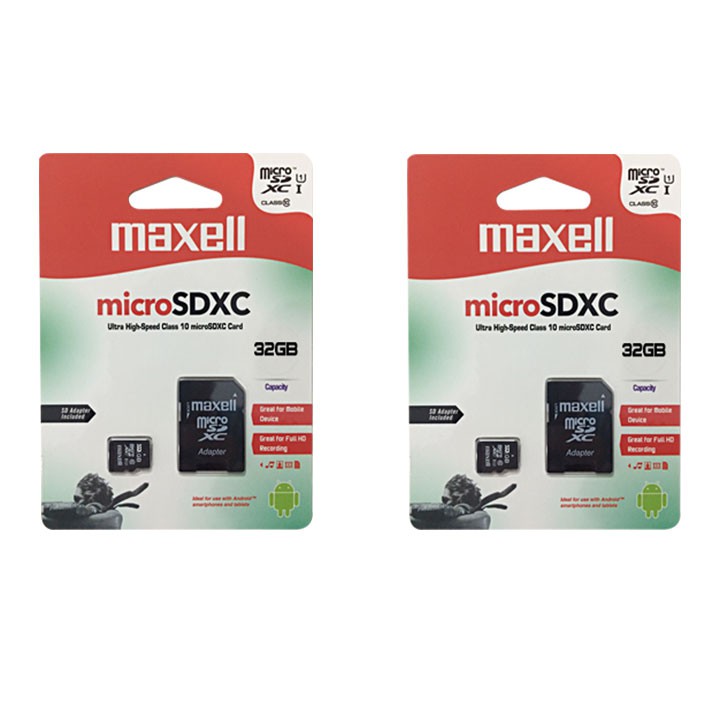 THẺ NHỚ MAXELL MICRO SDXC 32GB.