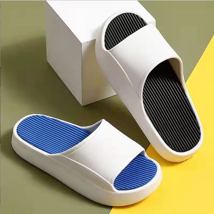 Dép Quai Ngang Nam Nữ Đế Cao 4cm Siêu đẹp , Chất Liệu EVa Sêu Bền Không Thấm Nước - DN2