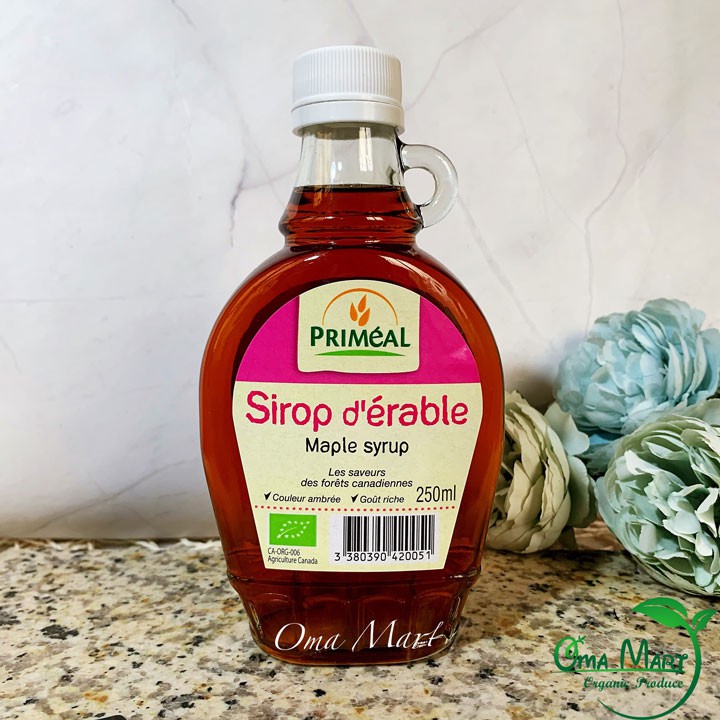 Siro cây phong hữu cơ Primeal 250ml