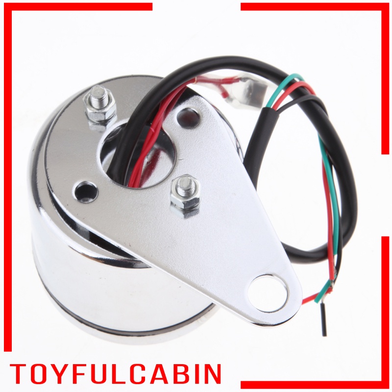 Đồng Hồ Đo Nhiên Liệu Có Đèn LED 2.56 '' 65mm DC12V Cho Xe Mô Tô