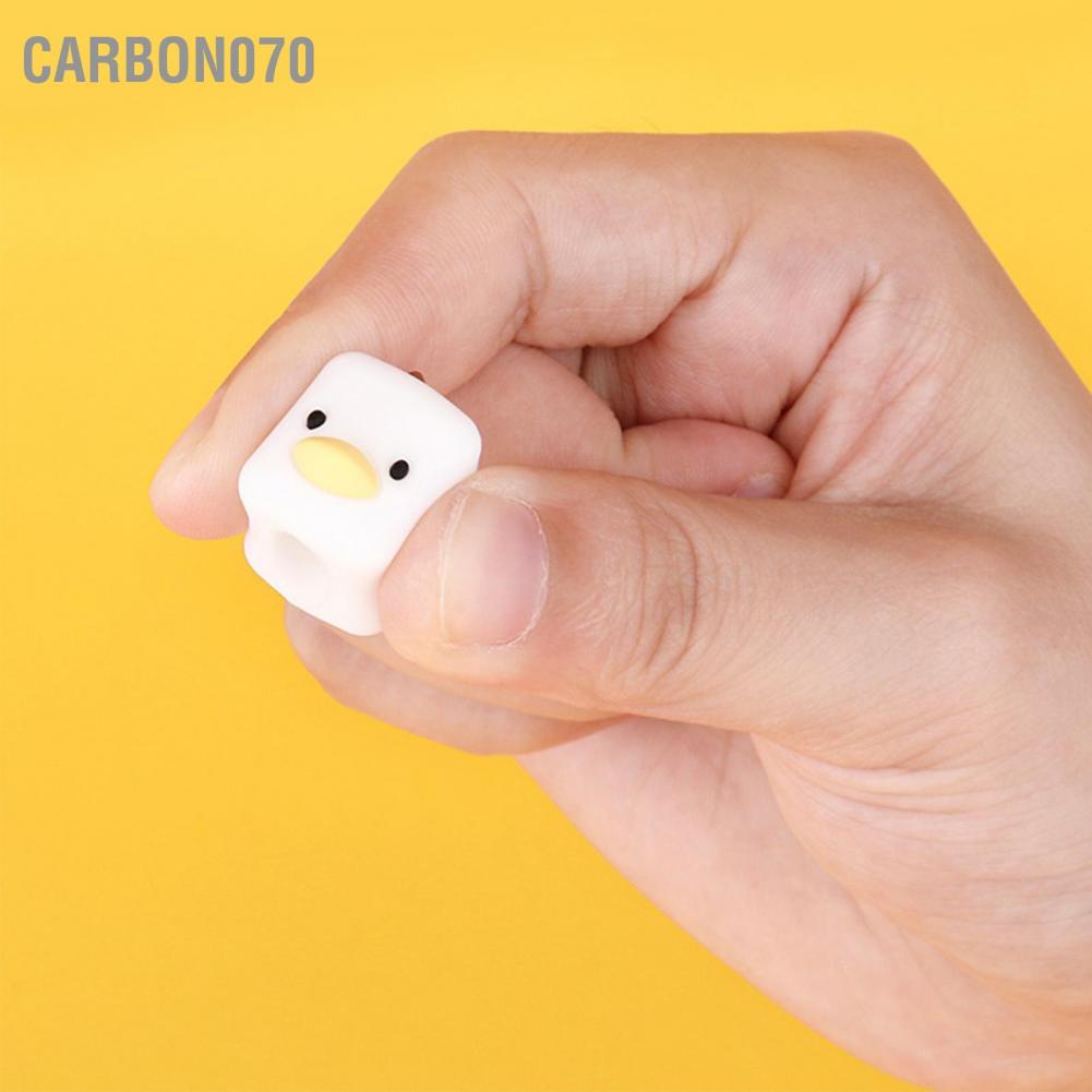 Carbon070 Stylus Pen Cover Soft Elastic Ducky Look Silicone Pencil Case Slim Antiskid Antidrop Tablet