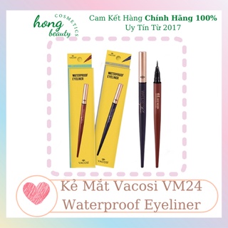 Bút Kẻ Mắt Vacosi Siêu Lì Vacosi Natural Studio Waterproof Eyeliner- VM24