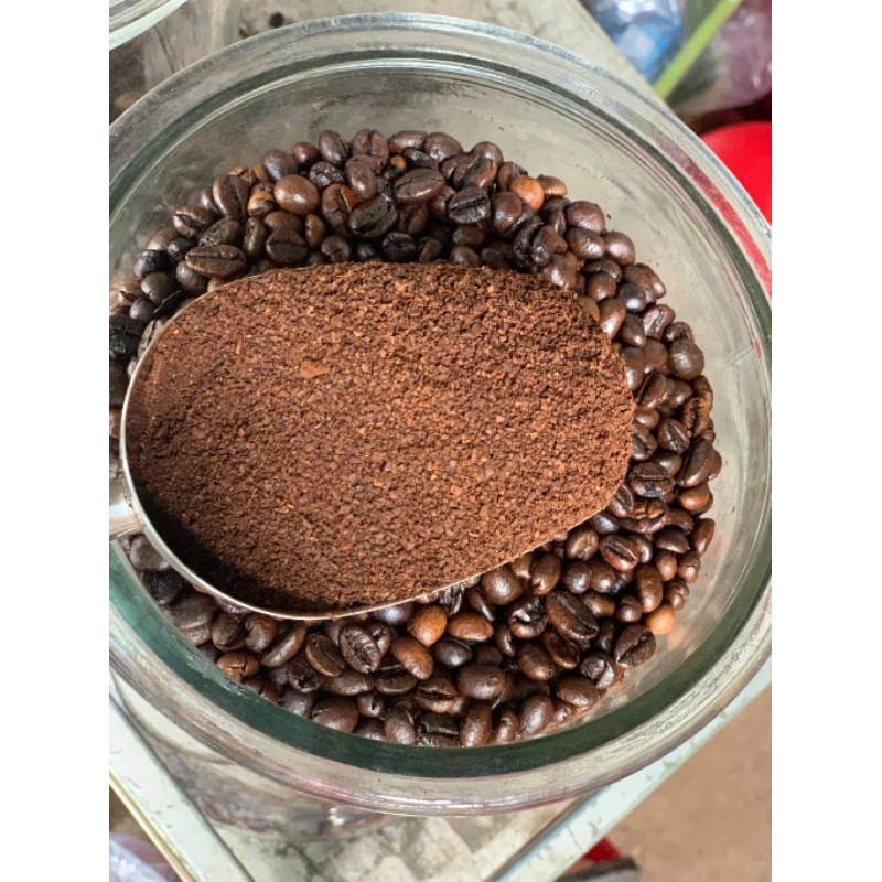 CÀ PHÊ ROBUSTA 500gr (Rang xay&amp; Nguyên Chất)