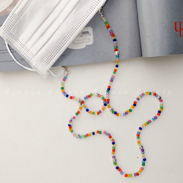 [Mã SKAMCLU7 giảm 10% tối đa 50K đơn 0Đ] Dây Đeo Khẩu Trang Hạt Cườm Phong Cách Hàn Quốc | BigBuy360 - bigbuy360.vn