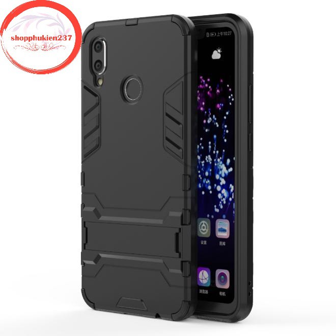 [Freeship toàn quốc từ 50k] ỐP LƯNG HUAWEI NOVA 3i ỐP CHỐNG SỐC IRONMAN CÓ GIÁ ĐỠ