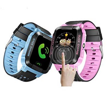 Đồng hồ thông minh trẻ em - Smart Watch Q528 Tracker Hồng Mới