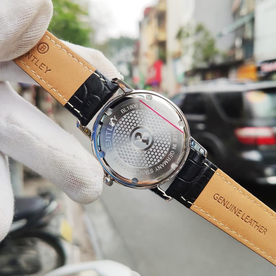 ĐỒNG HỒ NAM BENTLEY BL1806-10MWWB-MS-GL-T CHÍNH HÃNG