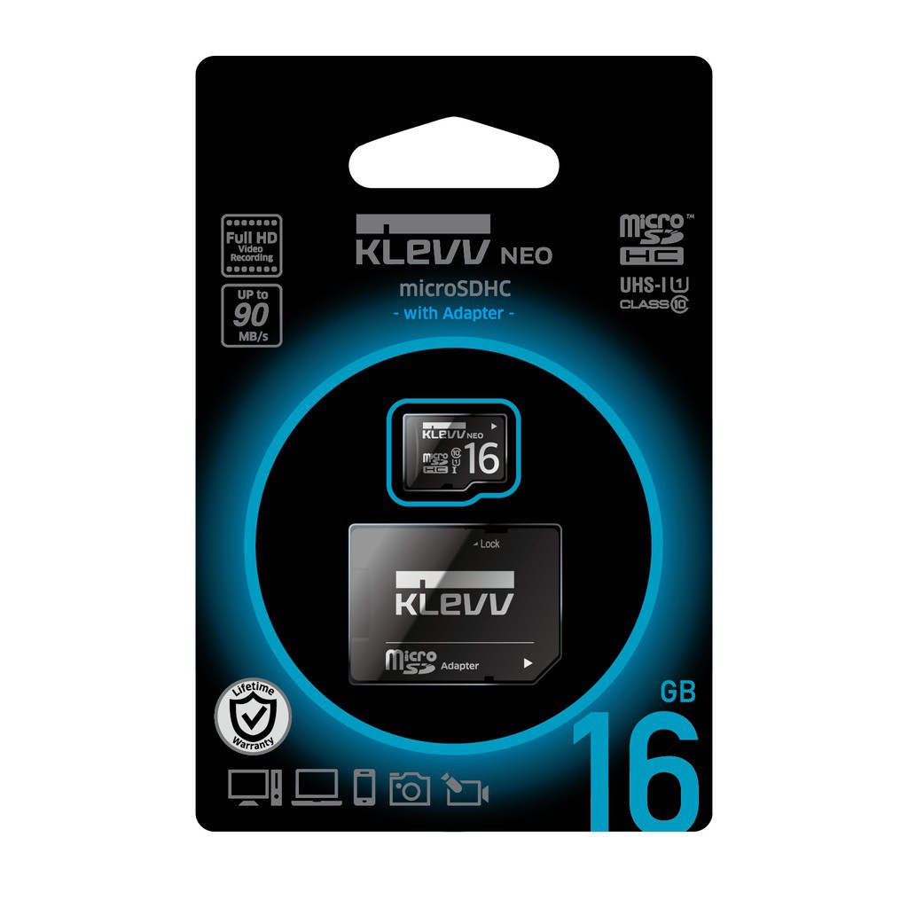 Thẻ nhớ MicroSD KLEVV 16GB