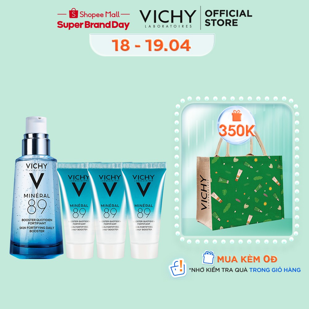 Dưỡng chất (Serum) khoáng phục hồi chuyên sâu Vichy Mineral 89 | BigBuy360 - bigbuy360.vn