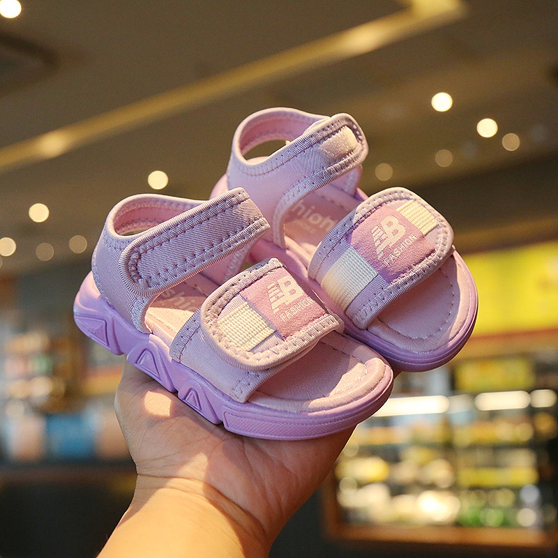 Sandal bé trai bé gái đi học đi chơi siêu mềm êm đế chống trượt quai dán [SD03]