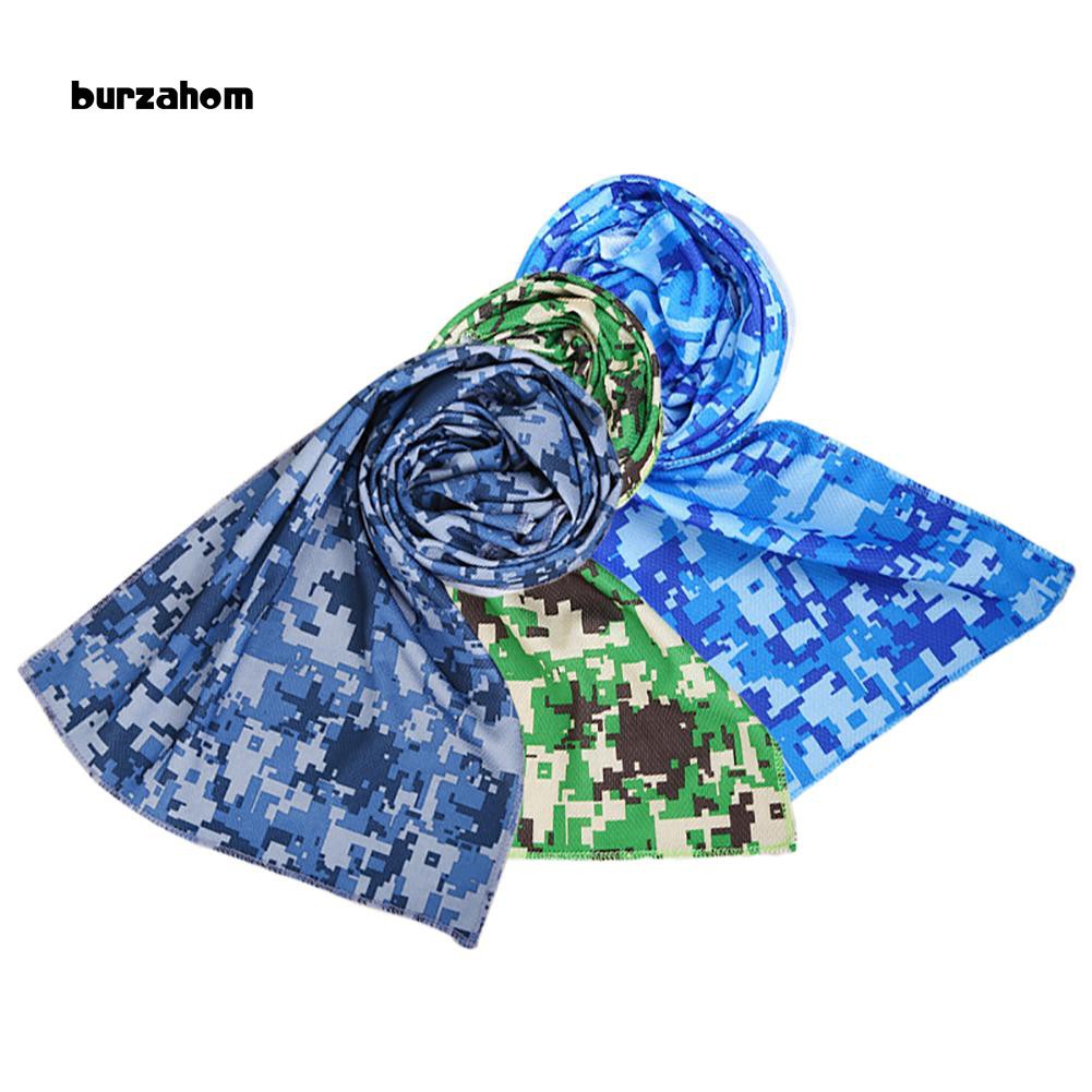 Bur Khăn Tắm Thể Thao Họa Tiết Rằn Ri Cách Nhiệt Thời Trang Mùa Hè