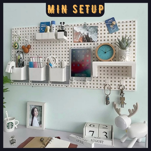 Bảng lỗ pegboard treo tường đa năng MS-7