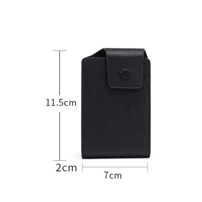 1 Chiếc Ví Da PU Đựng 9 Thẻ + 2 Ngăn Đựng Thẻ