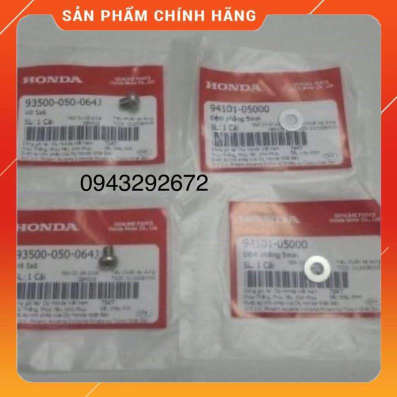 Bộ ốc bắt nẹp cổ bô xe Dream