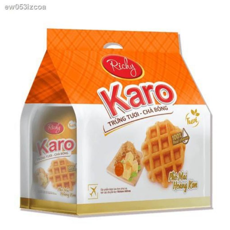 Túi Bánh Karo -Richy Chà Bông 156g