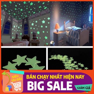 Gói 100 ngôi sao dạ quang