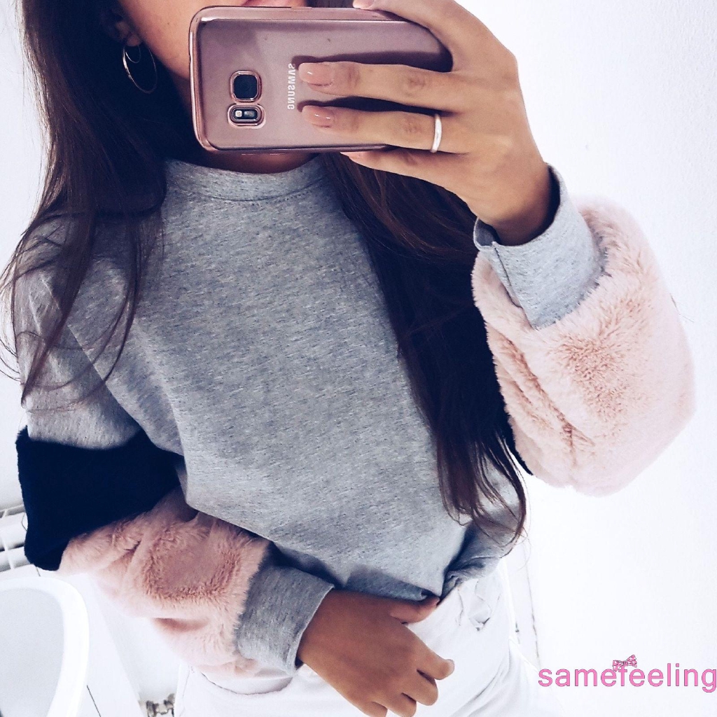 Áo Hoodie Dài Tay Cho Nữ