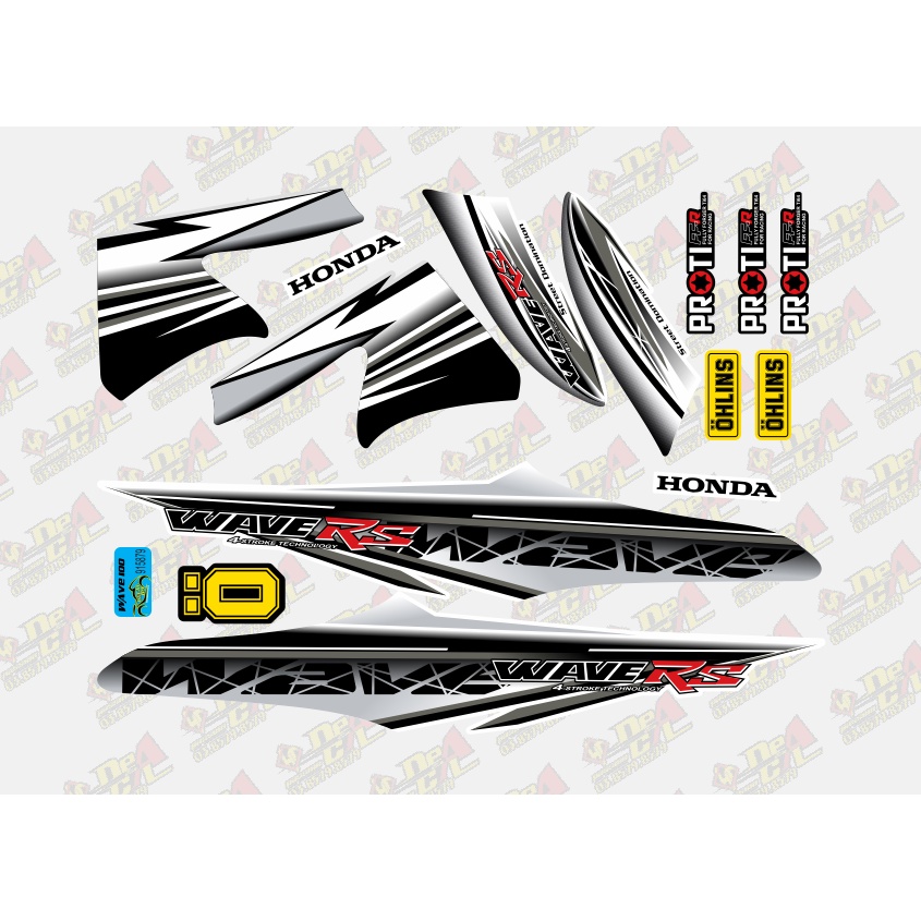 Tem rời Wave a 50 - 100 cc Đời 2006-2016 Mẫu Wave RS 915879