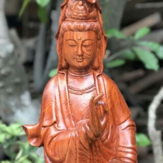Tượng phật bà quan âm cao 40cm