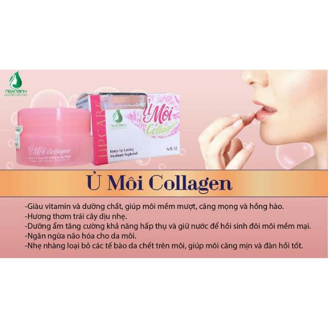 [ xả hàng hỏng hộp giấy] Ủ môi collagen Ngân Bình | BigBuy360 - bigbuy360.vn