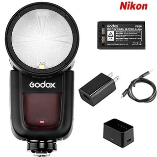 Đèn Flash Godox V1 cho Nikon ( Kèm Pin và Sạc)