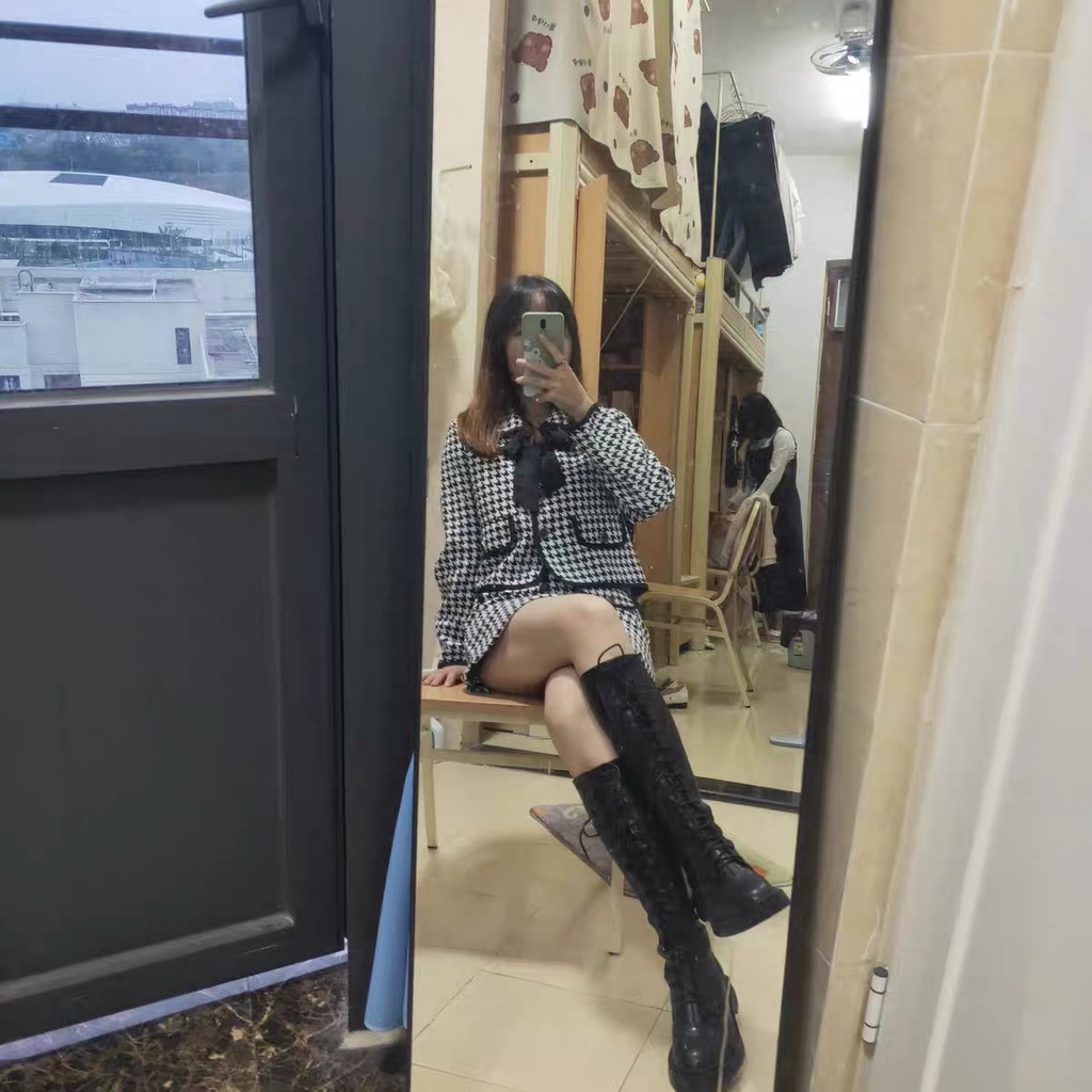 et dạ TWEET 2 chi tiết xanh ngọc hàng thiết kế- Áo vest croprop | BigBuy360 - bigbuy360.vn