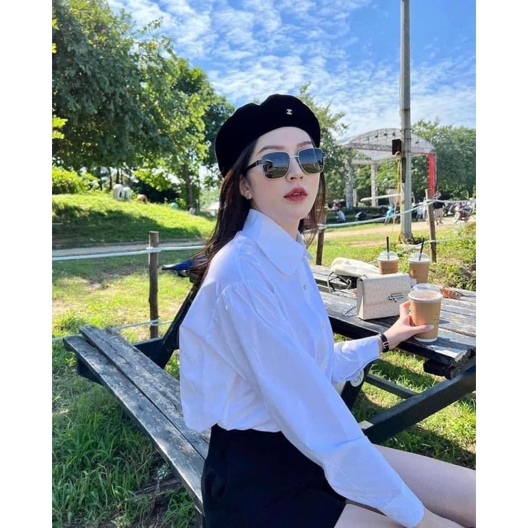 Kính mát chính hãng Saint Laurent new form vuông HOT HIT nam nữ đeo đều đẹp