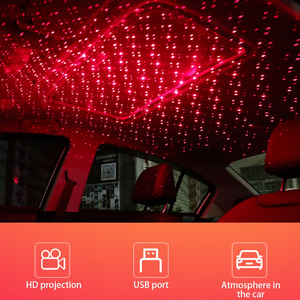 Đèn Led Usb Chiếu Trần Xe Hơi Có Thể Điều Chỉnh