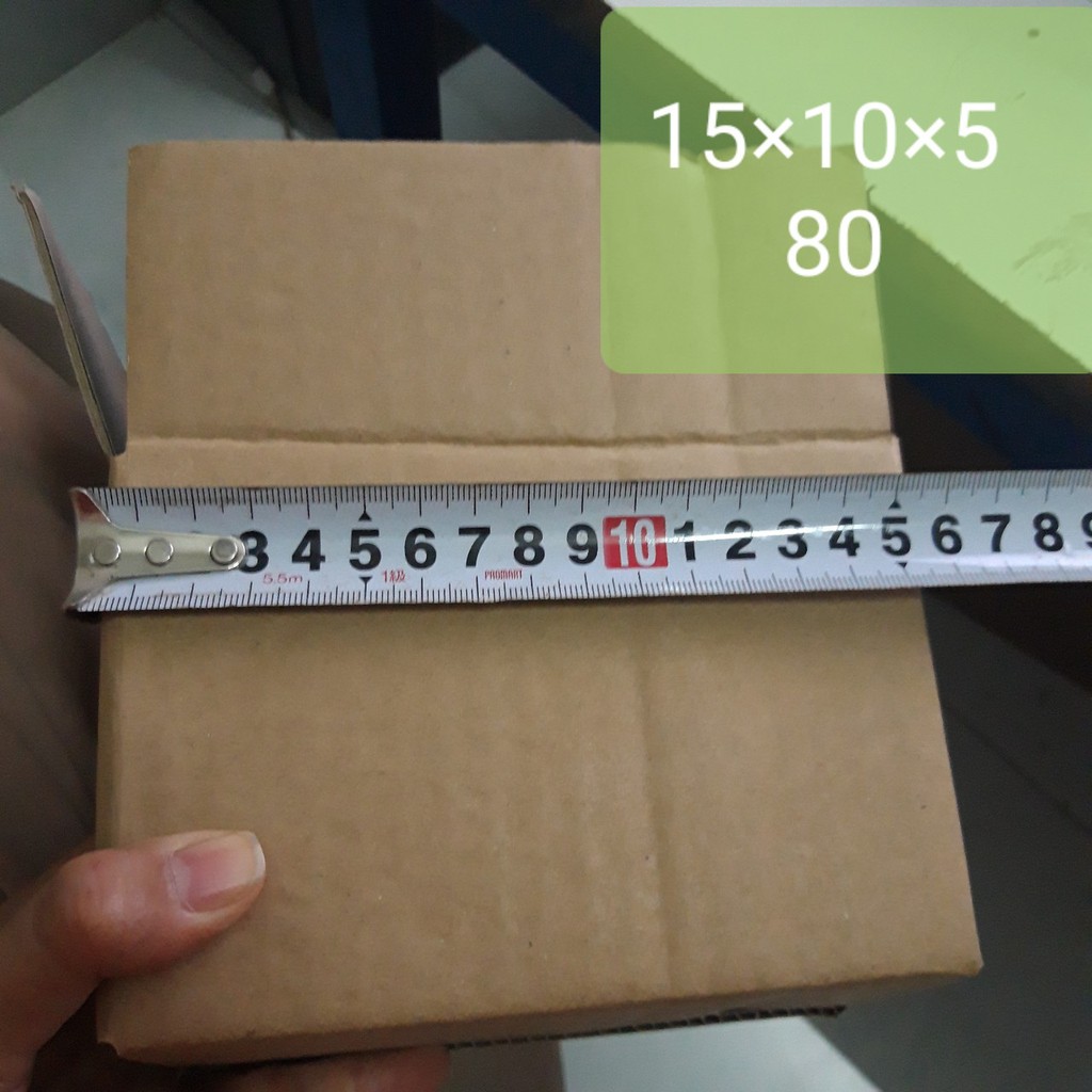 80 hộp carton 15x10x5 cm